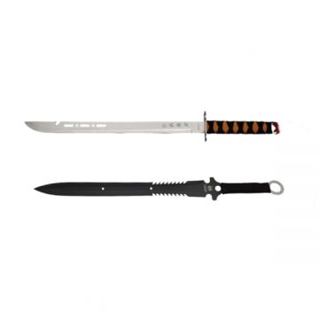 Set doua sabii de vanatoare, IdeallStore®, Japan Soul, 70 cm, teaca inclusa