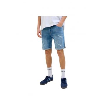 Short JACK &JONES Rick Fox Jeans 42708 - Albastru