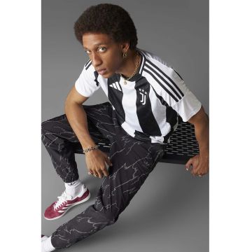 Tricou cu dungi pentru fotbal Juventus Torino