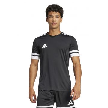 Tricou cu logo - pentru fotbal - Negru