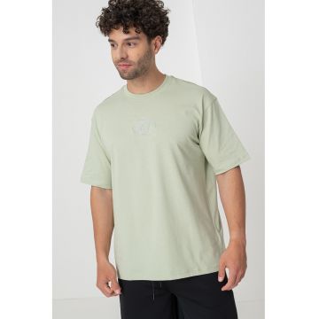 Tricou de bumbac - pentru antrenament - Verde pal