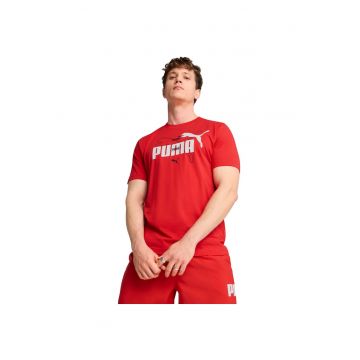 Tricou  Ess Logo Lab Summer Tee - Rosu
