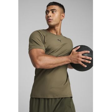 Tricou pentru fitness Cloudspun - Verde masliniu