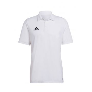 Tricou polo pentru fotbal Entrada 22 - Alb