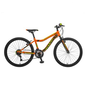 Bicicleta Copii Booster Plasma - 24 Inch, Portocaliu