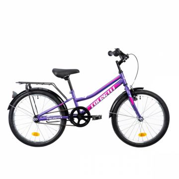 Bicicleta Copii Colinelli COL02, Marimea 230 mm, 20 inch, Mov, 1 Viteze, Cadru Otel, Frane V - Brake