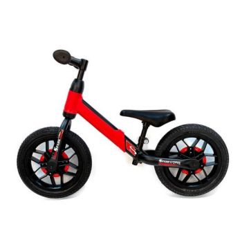 Bicicleta Copii QPlay Spark - 12 Inch, Rosu