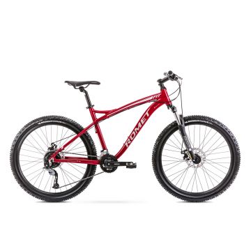Bicicleta de munte pentru barbati Romet Rambler Fit 26 Bordo/Argintiu 2021