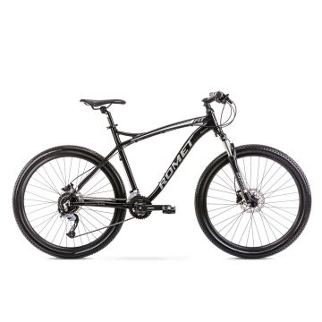 Bicicleta de munte pentru barbati Romet Rambler Fit 27.5 Negru/Argintiu 2022