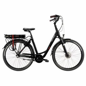 Bicicleta Electrica Devron 28124 - 28 Inch, L, Negru Mat