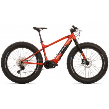 Bicicleta electrica Rock Machine Avalanche e70-26 INT2 Portocaliu/Argintiu M-17