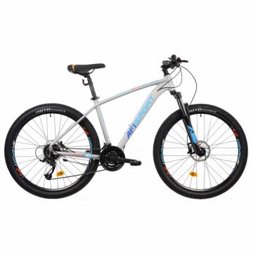 Bicicleta Mtb Afisport M3 - 27.5 inch, L, Argintiu