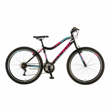 Bicicleta Mtb Booster Galaxy - 26 Inch, Negru-Roz