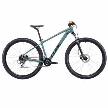 Bicicleta Mtb Cube Aim Pro 2022 - 29 Inch, M, Verde