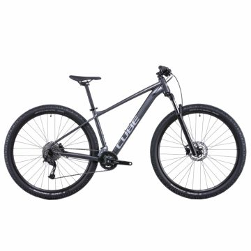 Bicicleta Mtb Cube Aim SL 2022 - 29 Inch, L, Gri Bicicleta Mtb Cube Aim SL 2022 - 29 Inch, L, Gri