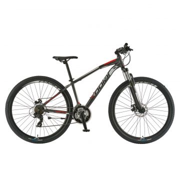 Bicicleta Mtb Polar Wizard 1.0 - 29 inch, S-M, Gri-Rosu