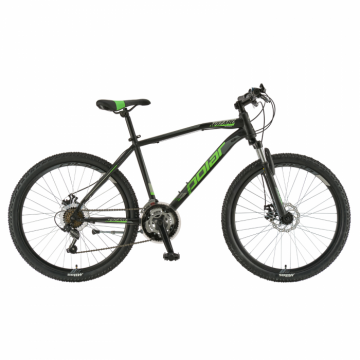 Bicicleta Mtb Polar Wizard 2.0 - 26 inch, M-L, Negru-Verde