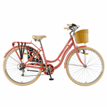 Bicicleta Oras Polar Grazia 6s - 28 inch, M, Portocaliu