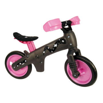 Bicicleta pentru copii fara pedale Bellelli B-Bip roz