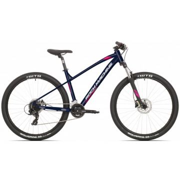 Bicicleta Rock Machine Catherine 70-27 27.5 Albastru/Roz/Argintiu L-19