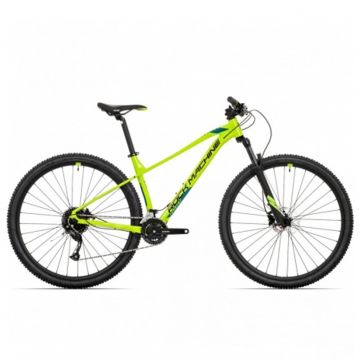 Bicicleta Rock Machine Torrent 20-29 29 Galben Fluo/Negru/Albastru Petrol XL-21