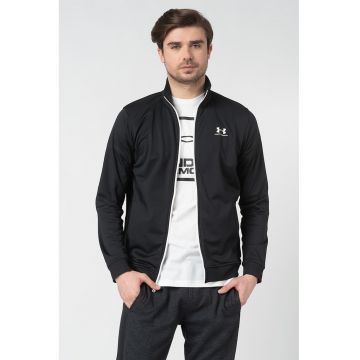 Bluza de trening cu fermoar - pentru antrenament Sportstyle - Negru stins