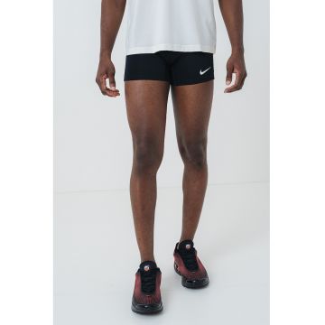 Colanti scurti cu logo - pentru fitness - Negru