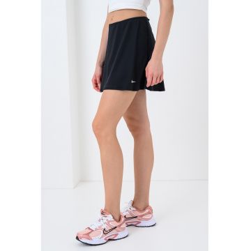 Fusta cu colanti scurti pe dedesubt cu tehnologie Dri- FIt - pentru tenis Victory - Negru