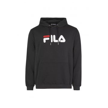 Hanorac unisex cu logo supradimensionat Barumini - Negru