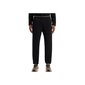Pantaloni  EA7 Gold Label Pique 38754 - Negru