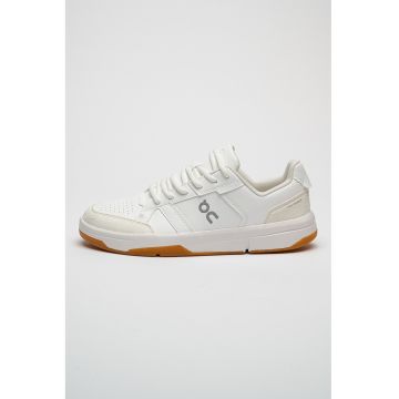 Pantofi din piele ecologica pentru tenis The Roger Clubhouse - Alb