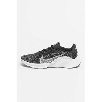 Pantofi pentru antrenament SuperRep Go 3 Next Nature Flyknit - Alb/Negru
