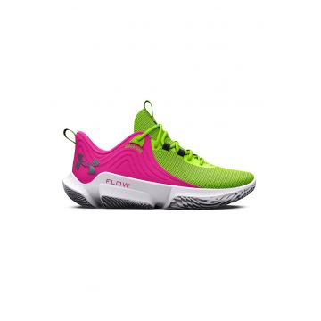 Pantofi pentru baschet Flow Futr 2 - Fucsia/Verde neon