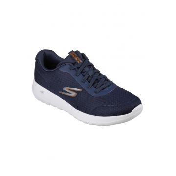 Pantofi sport slip-on de plasa cu aspect tricotat GOwalk 6 - Bleumarin