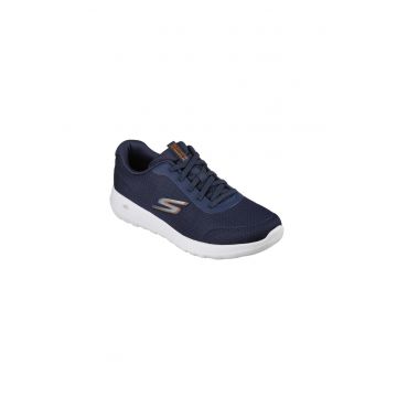 Pantofi sport slip-on de plasa cu aspect tricotat GOwalk 6 - Bleumarin