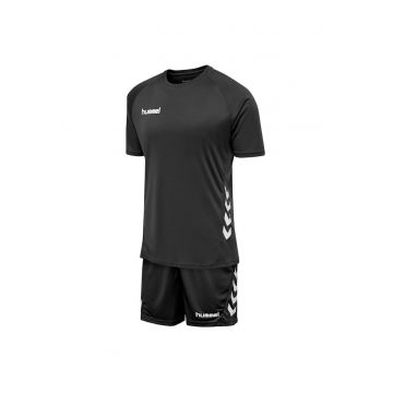 Set echipament sportiv  Promo - negru - tricou + sort -