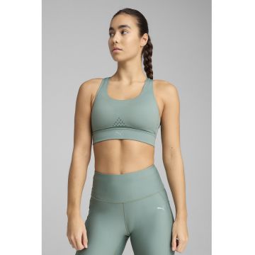 Sutien pentru alergare Sunset Glow - Verde