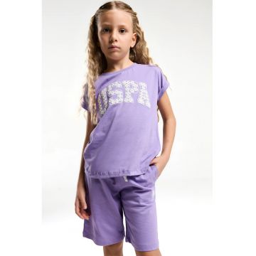 Trening cu imprimeu logo - Ametist