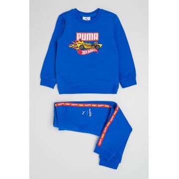 Trening din amestec de bumbac cu imprimeu - Rosu/Galben/Albastru