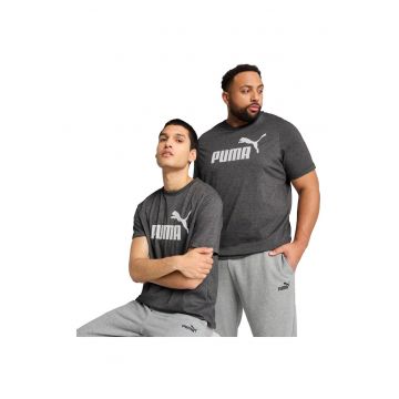 Tricou  Ess No. 1 Logo Heather Tee - Gri