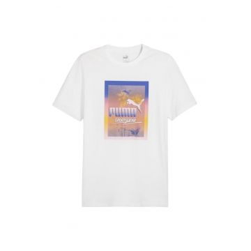 Tricou  Graphics Photoprint 46433 - Alb