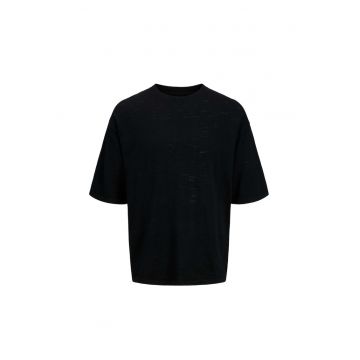 Tricou JACK &JONES Avira Knit 46498 - Negru
