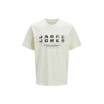 Tricou JACK &JONES Recharge Front 42688 - Bej