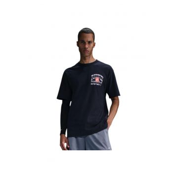 Tricou  M90 Hoops 46743 - Negru