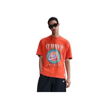 Tricou  M90 Summer League 46738 - Portocaliu