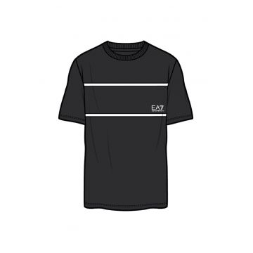 Tricou  pentru Drumetie - 6DPT47-PJTJZ-1200 - Negru - Negru