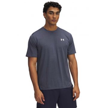Tricou pentru fitness Tech™ Vent Geotessa - Gri carbune