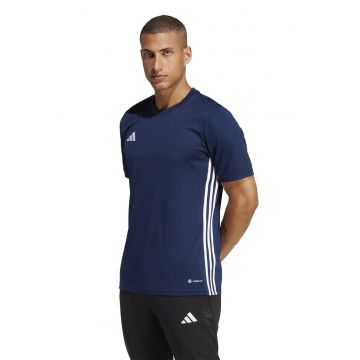 Tricou slim-fit pentru fotbal Tabela 23 - Bleumarin