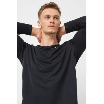 Bluza cu tehnologie Dri-Fit si protectie UV - pentru alergare Miler - Negru