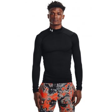 Bluza de compresie pentru antrenament Mock - Negru